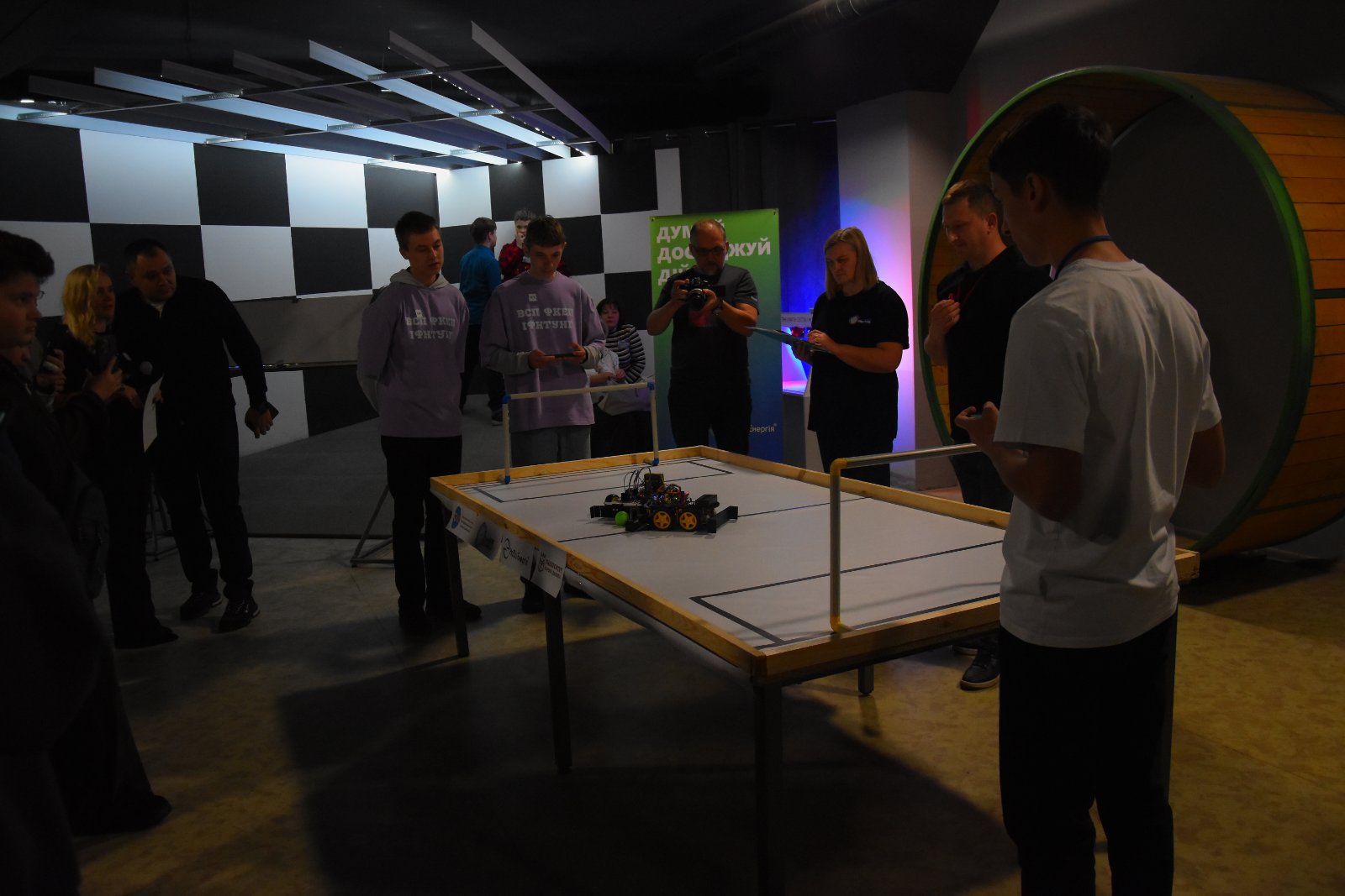 Перші обласні змагання з робофутболу - новина коледжу