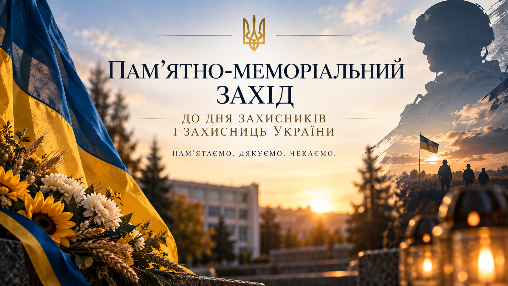 Пам’ятно-меморіальний захід до Дня захисників і захисниць України