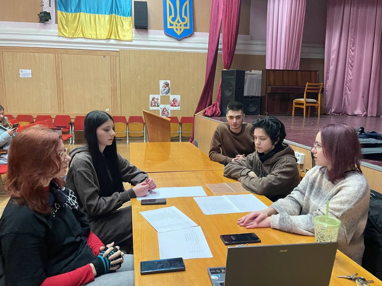 Чергове засідання Студентської ради коледжу,